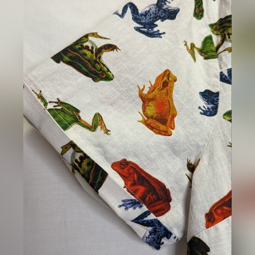 Dangerfield organic cotton button front amphibian shirt - Picture 4 of 8